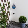 Rovinj Solarlamp LED Blauw, Zilver, 1-licht