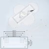 Fanebal Plafondpaneel LED Wit, 1-licht