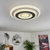 Wawo Plafondpaneel LED Grijs, Wit, 1-licht, Afstandsbediening