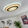Wawo Plafondpaneel LED Grijs, Wit, 1-licht, Afstandsbediening