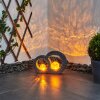 Siviri Solarlamp LED Blauw, Grijs, Transparant, Helder, 1-licht