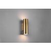 Trio Marley Muurlamp Oud messing, 2-lichts
