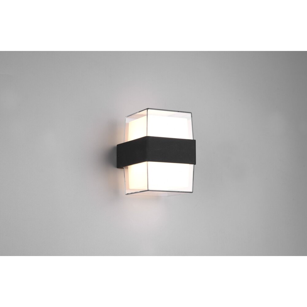 Reality Molina Buiten muurverlichting LED Antraciet, 1-licht main product photo