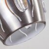 Ventimiglia Hanglamp Nikkel mat, 4-lichts