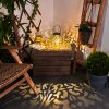 Moreland Solarlamp LED Koperkleurig, Zwart, Zilver, 1-licht
