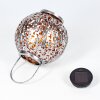 Moreland Solarlamp LED Koperkleurig, Zwart, Zilver, 1-licht