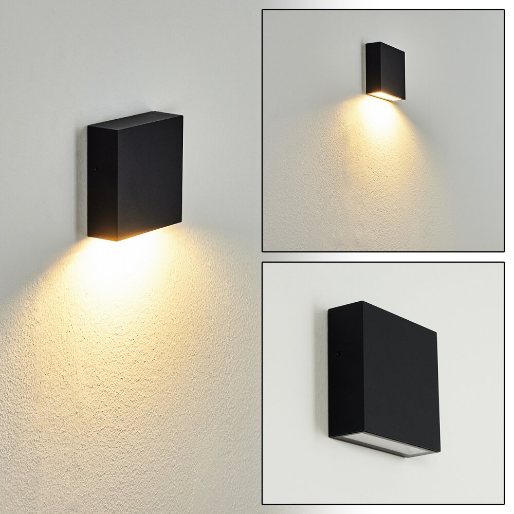 Spidern Buiten muurverlichting LED Zwart, Wit, 1-licht main product photo
