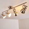 Tina Plafondlamp Nikkel mat, 4-lichts