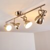 Tina Plafondlamp Nikkel mat, 4-lichts