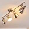 Tina Plafondlamp Nikkel mat, 4-lichts