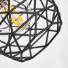 Palmira Muurlamp Koperkleurig, Zwart, 1-licht