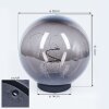 Pollenca Solarlamp LED Zwart, 50-lichts