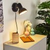 Ambousi Muurlamp Chroom, Zwart, 1-licht