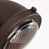 Herford Plafondlamp Bruin, Hout donker, 2-lichts