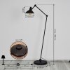 Fort Staande lamp Zwart, 1-licht