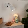 Naouli Muurlamp Chroom, Zwart, Wit, 1-licht