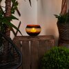Harimal Solarlamp LED Koperkleurig, Zwart, 1-licht