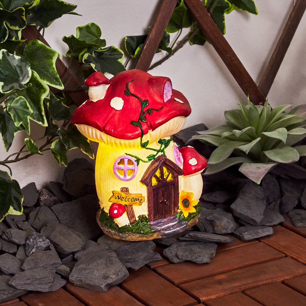Katiao Solarlamp LED Bruin, Oranje, Roze, Red, 1-licht