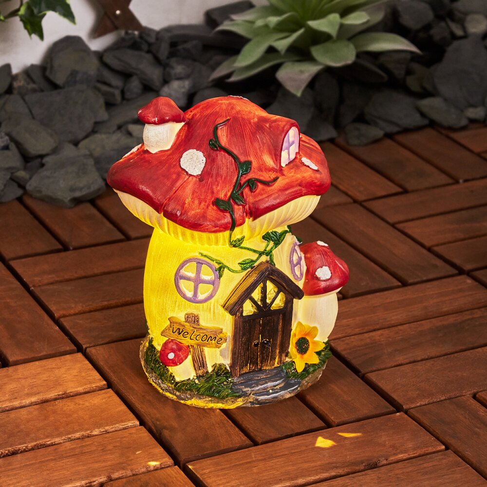 Katiao Solarlamp LED Bruin, Oranje, Roze, Red, 1-licht