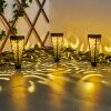 Staranzano Solarlamp LED Geel, Zwart, 1-licht