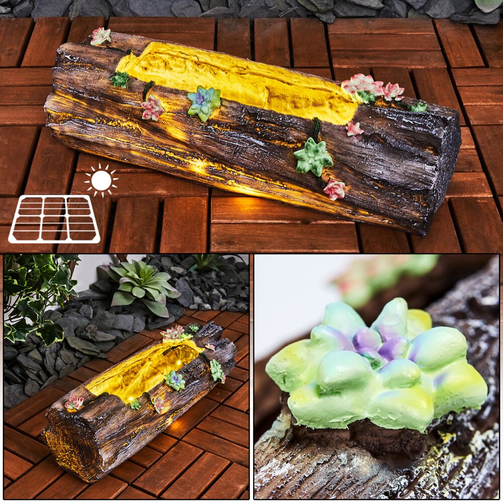 Samana Solarlamp LED Bruin, Geel, Groen, Roze, 20-lichts main product photo