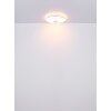 Globo SANTINA Plafondlamp LED Wit, 1-licht, Afstandsbediening