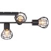 Globo CLASTRA Plafondlamp Zwart, 5-lichts