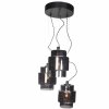 By Rydens Ebbot Hanger Zwart, 3-lichts