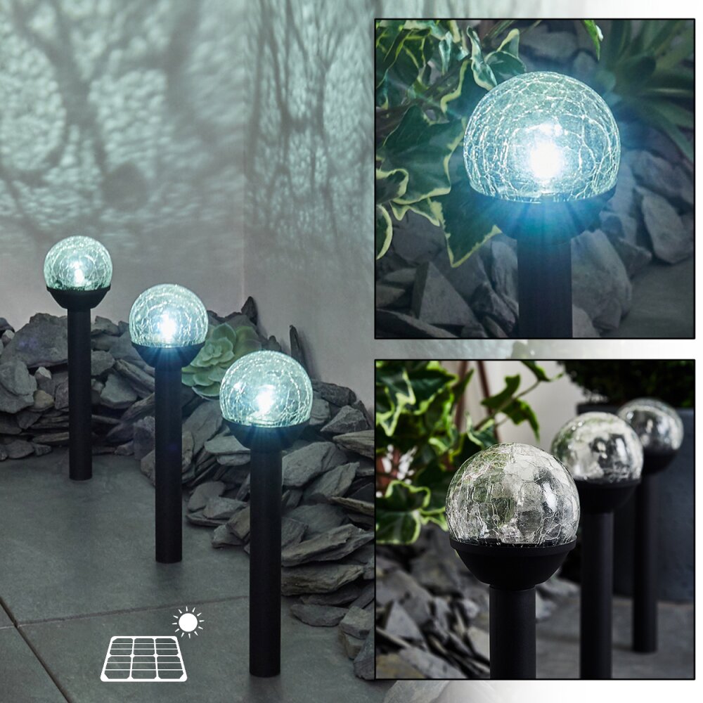 Colognole Solarlamp LED Zwart, 1-licht main product photo