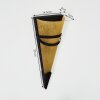 Voume Muurlamp Roest, Zwart, 1-licht