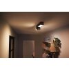Philips HUE Centris Plafondlamp LED Zwart, 3-lichts, Kleurwisselaar