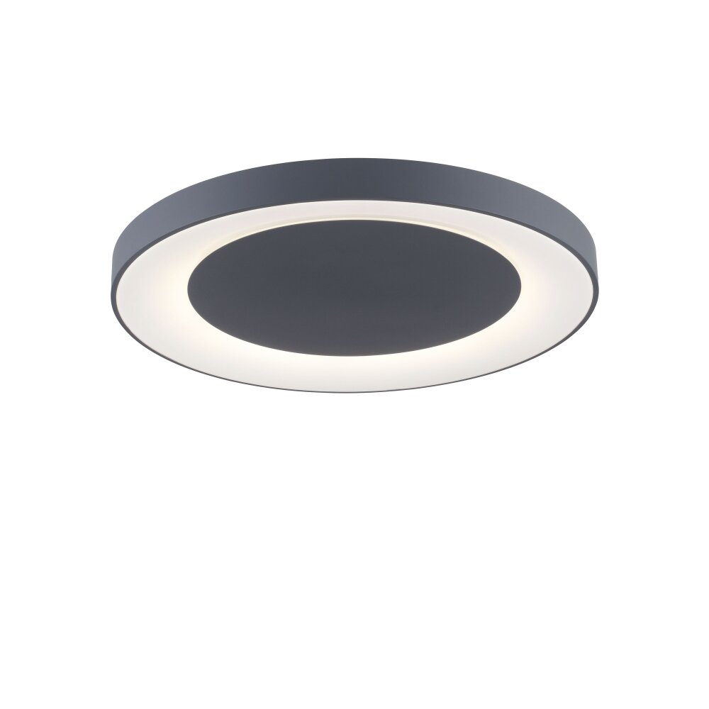 Leuchten Direkt ANIKA Plafondlamp LED Antraciet, 1-licht, Afstandsbediening