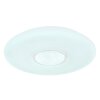 Globo SULLY Plafondlamp LED Wit, 1-licht, Afstandsbediening, Kleurwisselaar