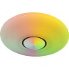 Globo SULLY Plafondlamp LED Wit, 1-licht, Afstandsbediening, Kleurwisselaar