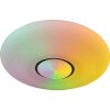 Globo SULLY Plafondlamp LED Wit, 1-licht, Afstandsbediening, Kleurwisselaar