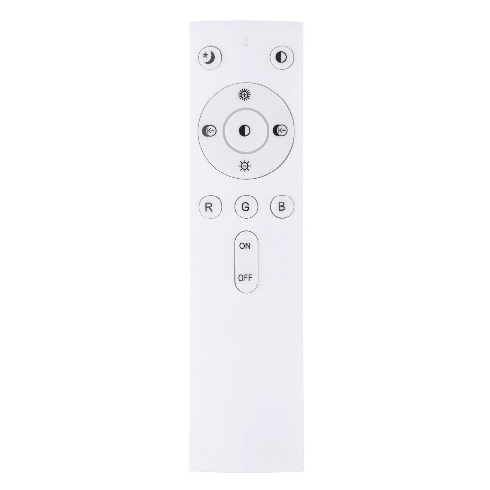 Globo SULLY Plafondlamp LED Zwart, 1-licht, Afstandsbediening, Kleurwisselaar