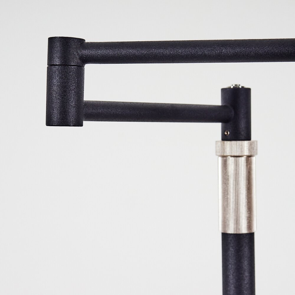 Norrlida Staande lamp LED Chroom, Zwart, 1-licht