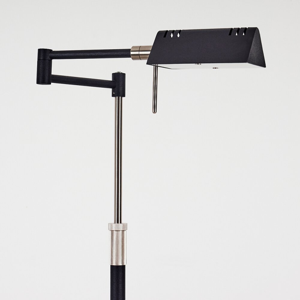 Norrlida Staande lamp LED Chroom, Zwart, 1-licht