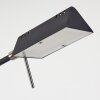 Norrlida Staande lamp LED Chroom, Zwart, 1-licht