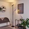 Wonsbek Staande lamp LED Zwart, 2-lichts