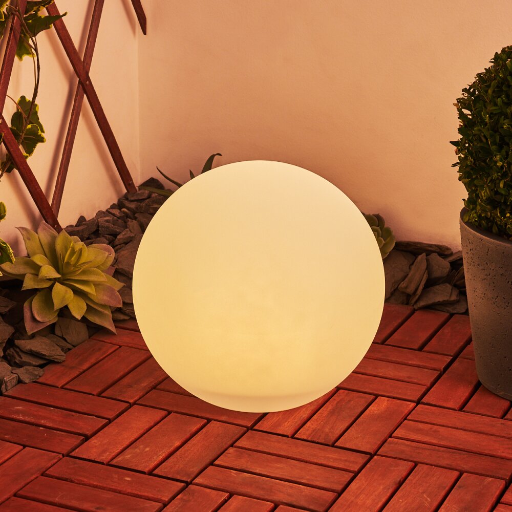Ykullen Solarlamp LED Zwart, 1-licht, Afstandsbediening, Kleurwisselaar