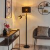 Arnoya Staande lamp Zwart, 2-lichts