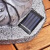 Valfurva Solarlamp LED Grijs, Koperkleurig, 1-licht