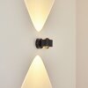 Andersro Buiten muurverlichting LED Zwart, 2-lichts