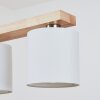 Saltaire Hanglamp Hout licht, Zilver, 5-lichts