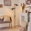 Orny Staande lamp Grijs, Hout licht, 2-lichts