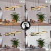Omega Hanglamp LED Zwart, 1-licht