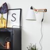 Norfolk Muurlamp Hout licht, Zwart, 1-licht
