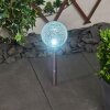 Carbonia Solarlamp LED Nikkel mat, 1-licht