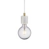 Nordlux SIV Hanger Messing, Wit, 1-licht